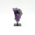 Amethyst Druse auf Metallständer, Qualität I, Größe 3