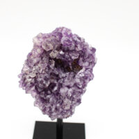 Amethyst Druse auf Metallständer, Qualität I, Größe 4