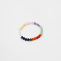 Armband Chakra Kugeln 6 mm