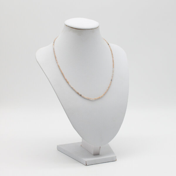 Kette Mondstein mix 2 mm, facettiert