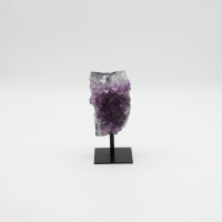 Amethyst Druse auf Metallständer, Qualität...
