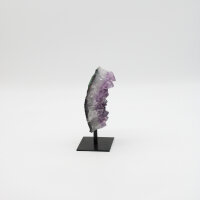 Amethyst Druse auf Metallständer, Qualität extra, Größe 9