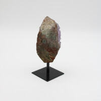 Amethyst Druse auf Metallständer, Qualität extra, Größe 12