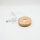Holzsockel mit LED Lampe und Farbwechsler