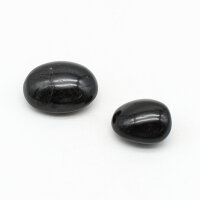 Seifensteine Turmalin schwarz, 2er Set, verschiedene...