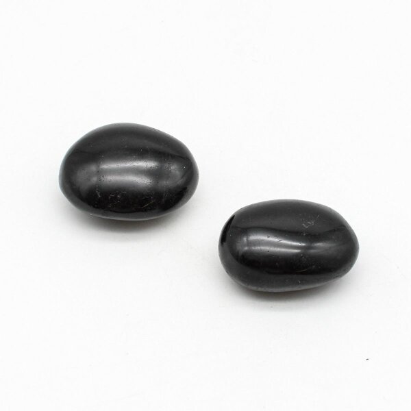 Seifensteine Turmalin schwarz, 2er Set, Größe 1