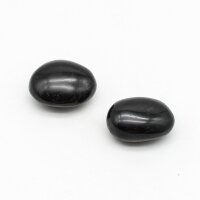 Seifensteine Turmalin schwarz, 2er Set, Größe 1