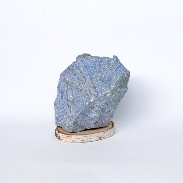 Blauquarz Rohstein – Einzelstück