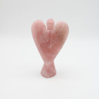 Engel aus Rosenquarz, 587 Gramm