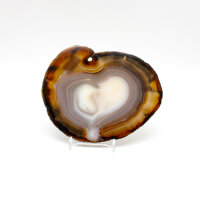 Achatscheibe Natur, Größe 8