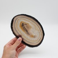 Achatscheibe Natur, Größe 9