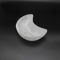 Selenit Schale Mond  - Ladeschale, groß