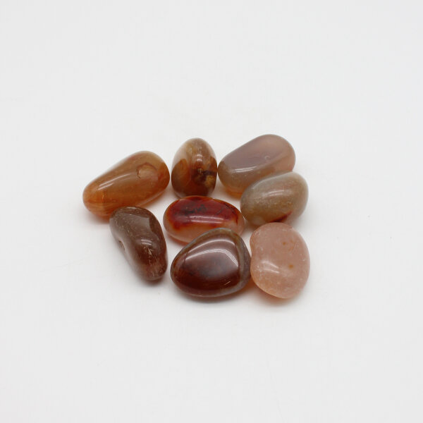 Trommelsteine Carneol / Achat natur