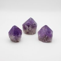 Spitzen Amethyst, Stand gesägt, versch....