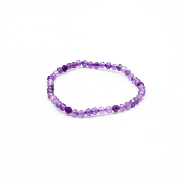 Armband Amethyst 4 mm, facettiert