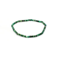 Armband Smaragd 3 mm facettiert