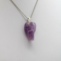 Anhänger Amethyst Engel mit Stiftöse