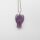 Anhänger Amethyst Engel mit Stiftöse