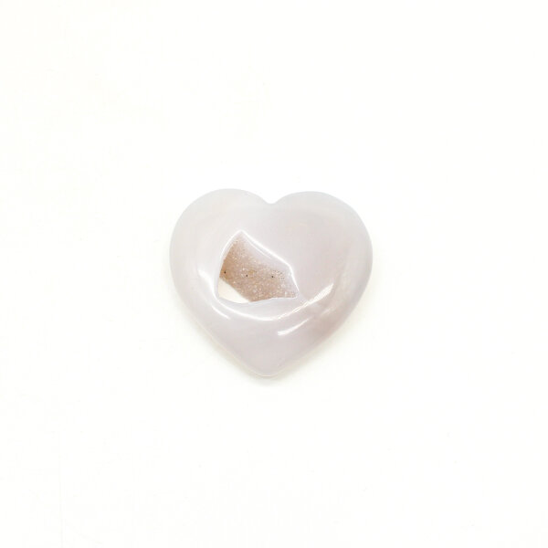 Herz Achat Druse poliert, Größe 5