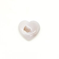 Herz Achat Druse poliert, Größe 5