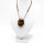 Anhänger Tigerauge oval mit Band