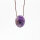 Anhänger Amethyst oval mit Band