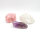 Bergkristall, Rosenquarz und Amethyst roh 3er Set