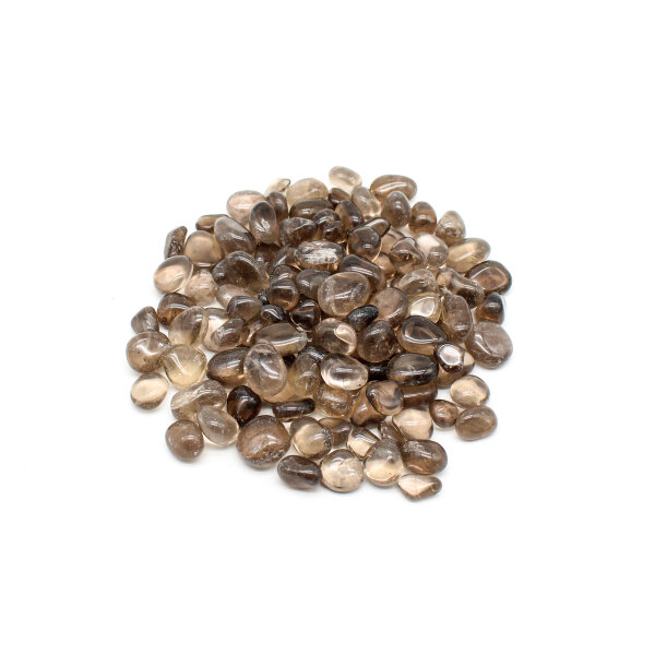 Trommelsteine Rauchquarz klein Qu. I, 250 Gr. Pack