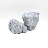 Blauquarz roh 2er Set