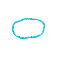 Armband Apatit facettiert 3 mm