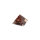 Pyramide Granat Orgonit 3 x 3 cm mit Kupferspirale