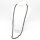 Ketten Fossil Jaspis Kugeln 8 mm / 80 cm, 10er Packung