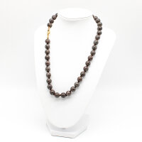 Kette Herbst Jaspis Kugeln 10 mm / 50 cm