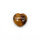 Herz Tigerauge 30 mm x 30 mm