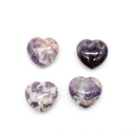 Herz Amethyst 30 mm x 30 mm