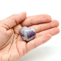 Herz Amethyst 30 mm x 30 mm