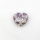 Herz Amethyst 30 mm x 30 mm