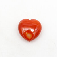 Herz Carneol 30 mm x 30 mm