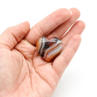 Herz Carneol 30 mm x 30 mm
