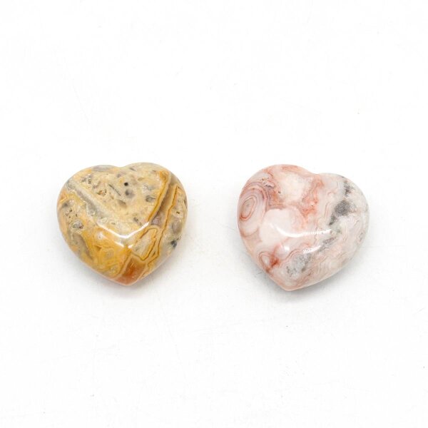 Herz Crazy Lace Achat 30 mm x 30 mm