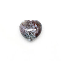 Herz Moosachat 30 mm x 30 mm