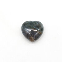 Herz Moosachat 30 mm x 30 mm