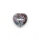 Herz Moosachat 30 mm x 30 mm