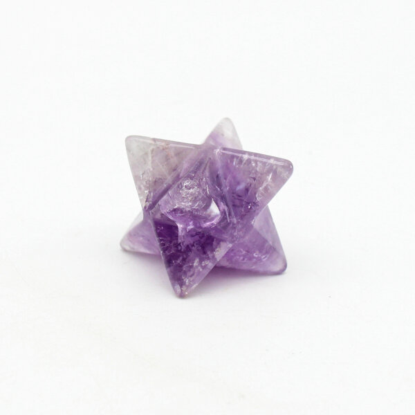 Sterntetraeder Merkaba aus Amethyst