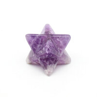 Dodekaeder Merkaba aus Amethyst