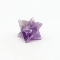 Sterntetraeder Merkaba aus Amethyst