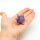 Dodekaeder Merkaba aus Amethyst