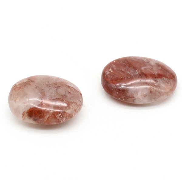 Seifensteine Lachskristall 2er Set, verschiedene Größen
