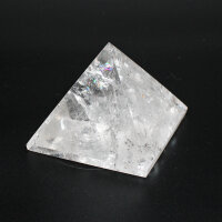 Pyramide Bergkristall ca. 7,6 cm x 7,6 cm