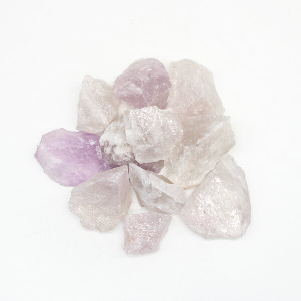 Deko Chips Amethyst sehr hell, roh, 1 KG Packung